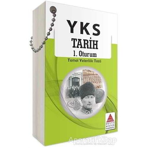 YKS 1.Oturum Tarih Kartları - İbrahim Kaygısız - Delta Kültür Yayınevi