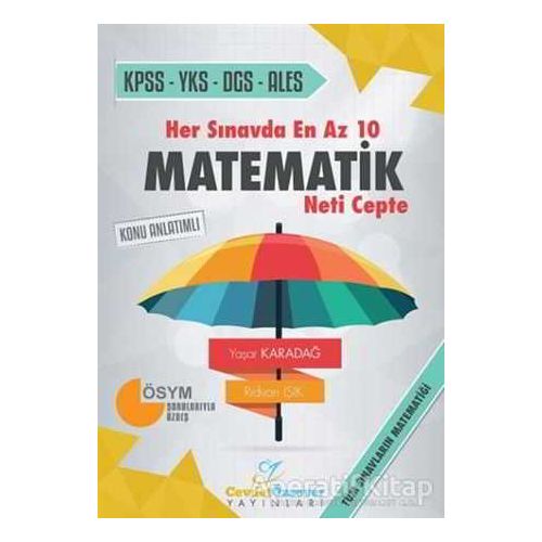 Cevdetözsever Her Sınavda En Az 10 Matematik Neti Cepte