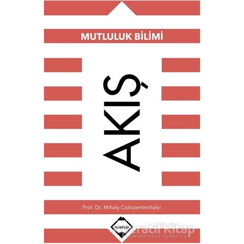 Akış: Mutluluk Bilimi - Mihaly Csikszentmihalyi - Buzdağı Yayınevi