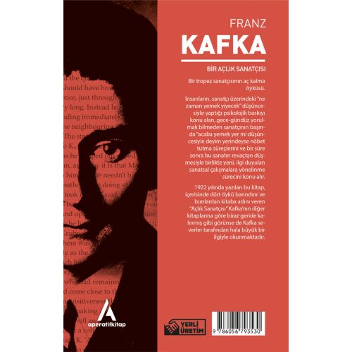 Bir Açlık Sanatçısı - Franz Kafka - Aperatif Kitap Yayınları