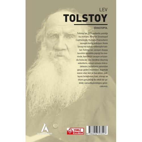 Sivastopol - Tolstoy - Aperatif Kitap Dünya Klasikleri