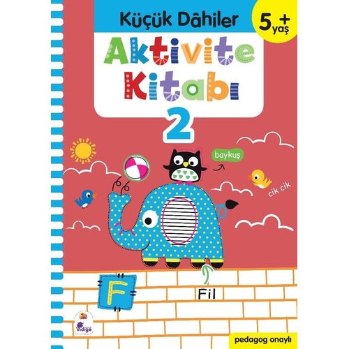 Küçük Dahiler Aktivite Kitabı 2 (5+ Yaş) - Ayça G. Derin - İndigo Çocuk