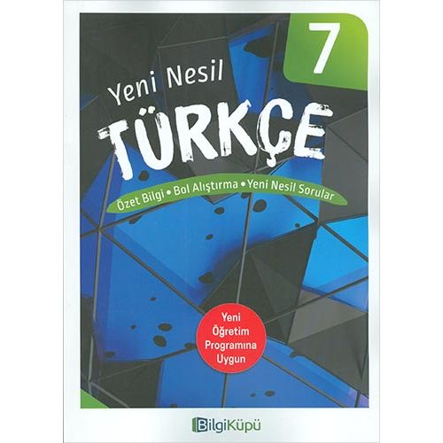 BilgiKüpü 7.Sınıf Türkçe Özet Bilgi Yeni Nesil Sorular