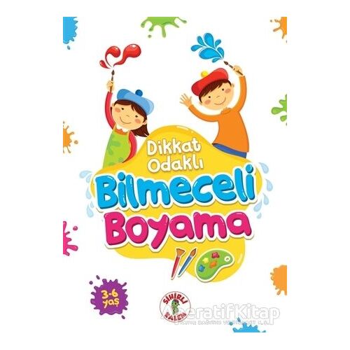 Dikkat Odaklı Bilmece Boyama - Şevval Bayrak - Sihirli Kalem