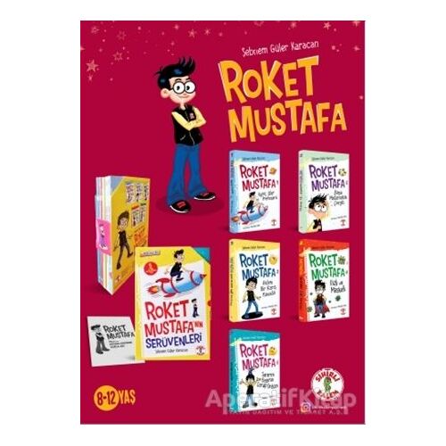 Roket Mustafa’nın Serüvenleri Seti (5 Kitap Takım) - Şebnem Güler Karacan - Sihirli Kalem