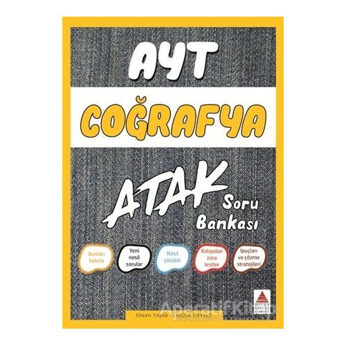 AYT Coğrafya Atak Soru Bankası - Özgür Deveci - Delta Kültür Yayınevi