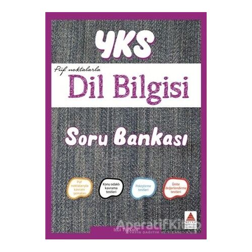 YKS Püf Noktalarla Dil Bilgisi Soru Bankası - İlgi Tuzkaya - Delta Kültür Yayınevi