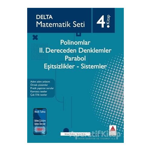 Polinomlar - 2. Dereceden Denklemler - Parabol - Eşitsizlikler - Sistemler