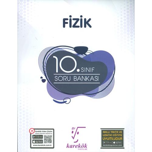 10.Sınıf Fizik Soru Bankası Video Çözümlü Karekök Yayınları