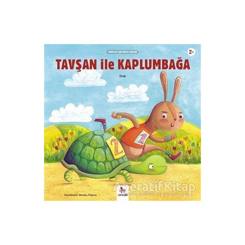 Tavşan ile Kaplumbağa - Minikler İçin Ünlü Eserler - Ezop - Almidilli