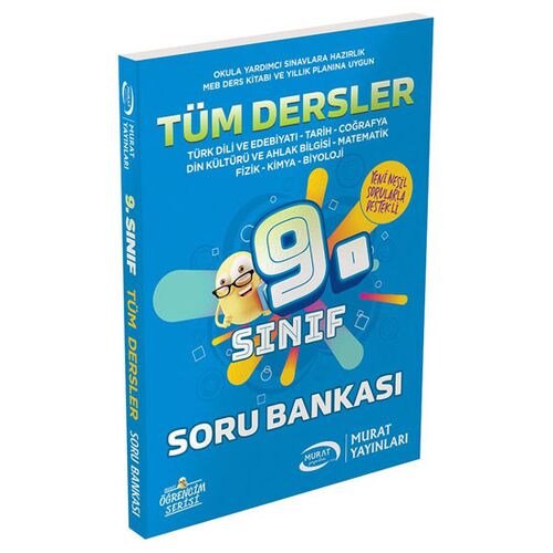 Murat 9.Sınıf Tüm Dersler Soru Bankası (Kampanyalı)