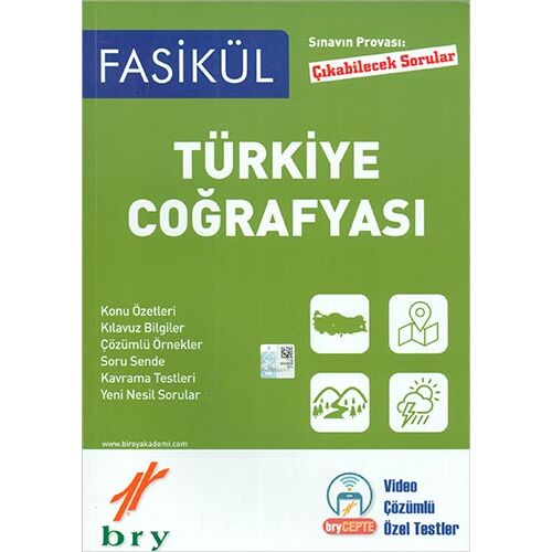 Birey Türkiye Coğrafyası Fasikül Çıkabilecek Sorular