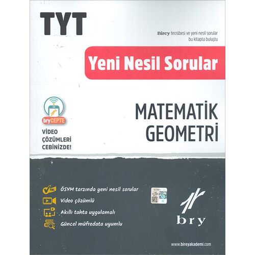 TYT Matematik Geometri Yeni Nesil Sorular Birey Yayınları