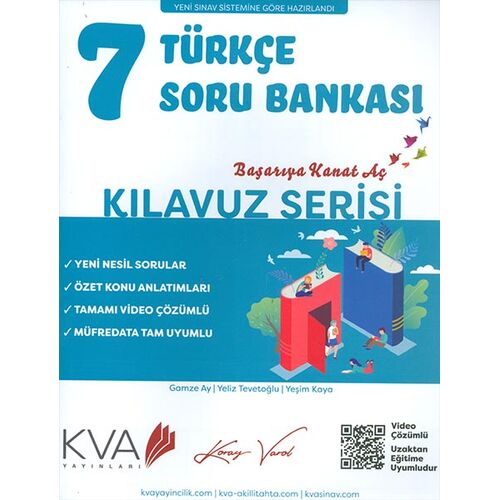 KVA 7.Sınıf Türkçe Soru Bankası Kılavuz Serisi