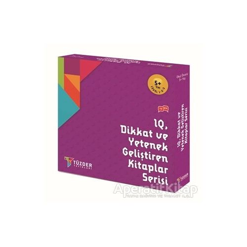 IQ Dikkat ve Yetenek Geliştiren Kitaplar Serisi Seti Level 1-2-3 (9 Kitap Takım) 5+ Yaş