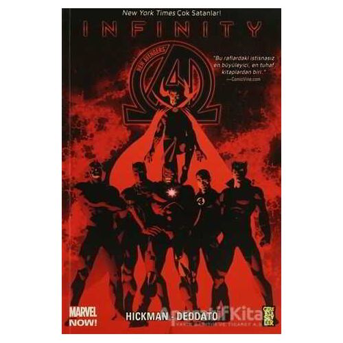 New Avengers Marvel Now! 2. Cilt: İnfinity - Jonathan Hickman - Gerekli Şeyler Yayıncılık