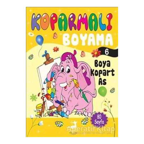 Koparmalı Boyama 6 - Kolektif - Olimpos Çocuk