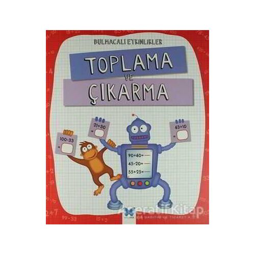 Bulmacalı Etkinlikler Toplama ve Çıkarma - Penny Worms - Mavi Kelebek Yayınları