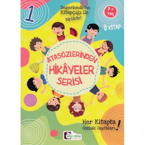 Atasözlerinden Hikayeler 1 - (8 Kitap Set) - Dilek Kılıçdemir - Mor Elma