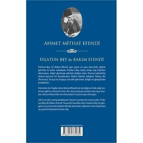 Felatun Bey ile Rakım Efendi - Ahmet Mithat - Maviçatı Yayınları
