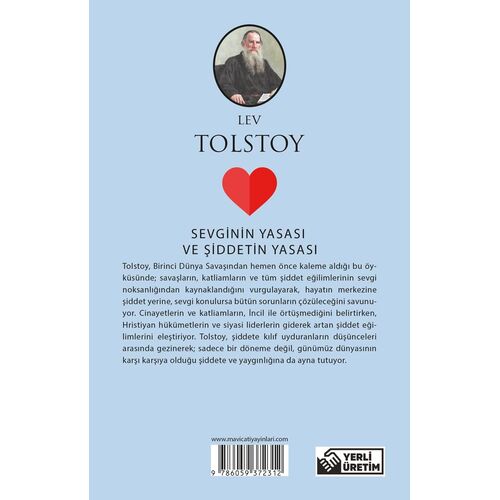 Sevginin Yasası ve Şiddetin Yasası - Tolstoy - Maviçatı (Dünya Klasikleri)