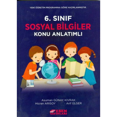 Esen 6.Sınıf Sosyal Bilgiler Konu Anlatımlı (Kampanyalı)