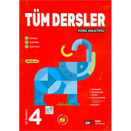 4.Sınıf Tüm Dersler Konu Anlatımlı SBM Yayıncılık