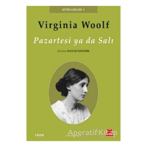 Pazartesi Ya Da Salı - Virginia Woolf - Kırmızı Kedi Yayınevi