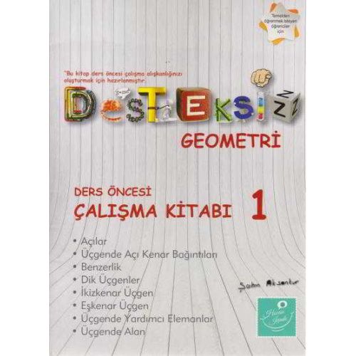 Kartezyen Desteksiz Geometri Ders Öncesi Çalışma Kitabı 1