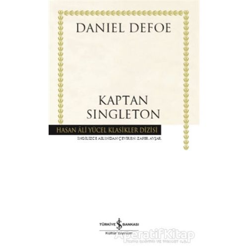 Kaptan Singleton - Daniel Defoe - İş Bankası Kültür Yayınları