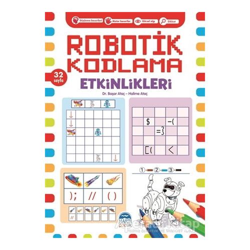 Robotik Kodlama Etkinlikleri 16 - Başar Ataç - Martı Çocuk Yayınları