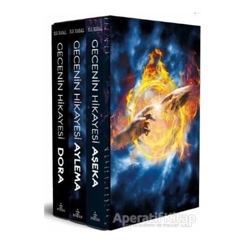 Gecenin Hikayesi Serisi Set (3 Kitap) - Nagihan Gökçe Kabal - Ephesus Yayınları