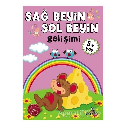 Sağ Beyin - Sol Beyin Gelişimi +5 Yaş - Kolektif - Beyaz Panda Yayınları