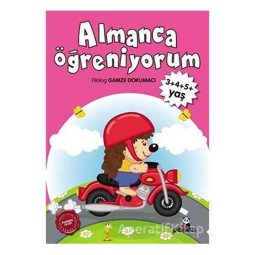 Almanca Öğreniyorum 3+4+5+ Yaş - Gamze Dokumacı - Beyaz Panda Yayınları