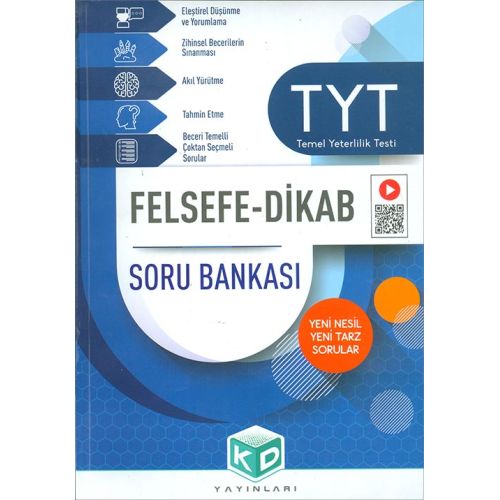 2021 TYT Felsefe Soru Bankası KD Yayınları