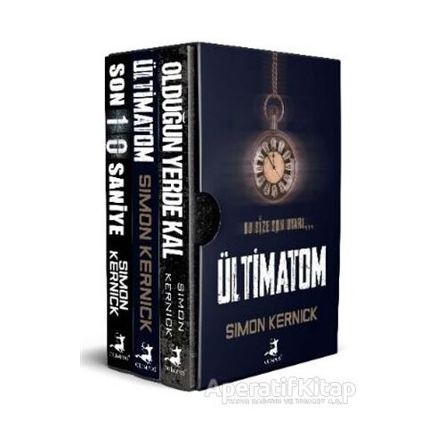 Simon Kernick Seti - Hayatta Kal (3 Kitap Takım) - Simon Kernick - Olimpos Yayınları