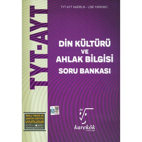 TYT-AYT Din Kültürü ve Ahlak Bilgisi Soru Bankası Karekök Yayınları