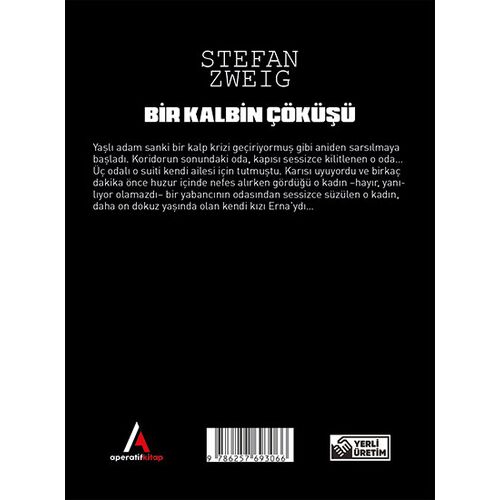 Bir Kalbin Çöküşü - Stefan Zweig - Cep Boy Aperatif Tadımlık Kitaplar