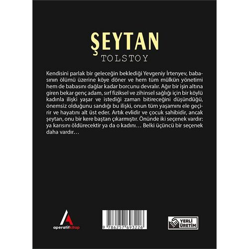 Şeytan - Tolstoy - Cep Boy Aperatif Tadımlık Kitaplar