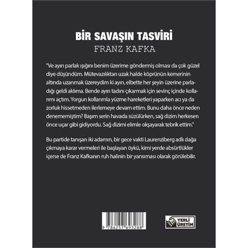 Bir Savaşın Tasviri - Franz Kafka - Cep Boy Aperatif Tadımlık Kitaplar