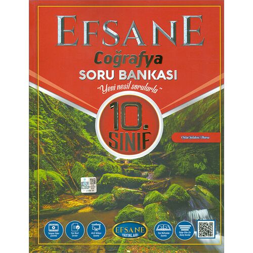 Efsane 2021 10. Sınıf Coğrafya Soru Bankası