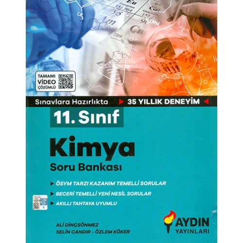 11.Sınıf Kimya Soru Bankası Aydın Yayınları