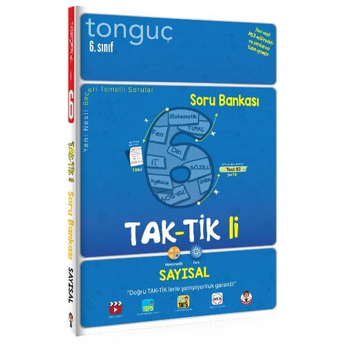 Tonguç 6.Sınıf Taktikli Sayısal Soru Bankası