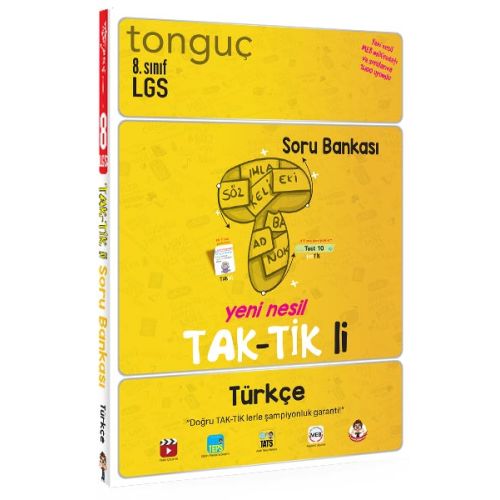 Tonguç 8.Sınıf Türkçe Taktikli Soru Bankası