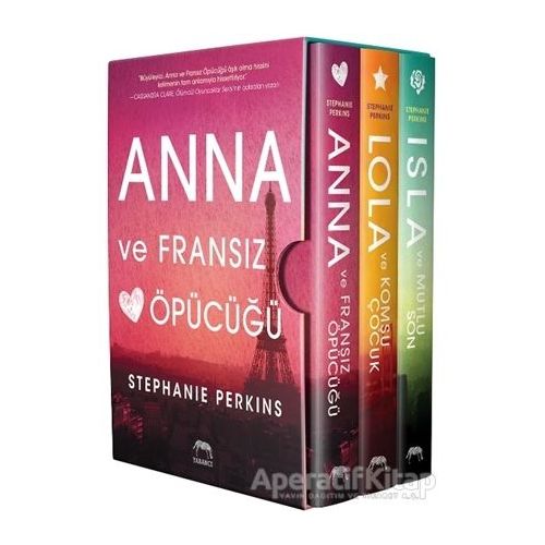 Anna-Lola-Isla Kutu Seti (3 Kitap Takım) - Stephanie Perkins - Yabancı Yayınları