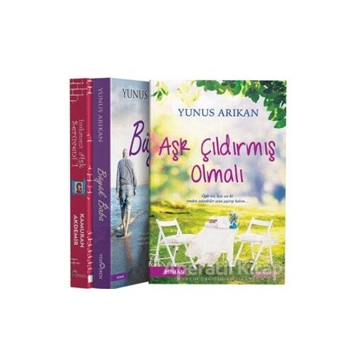 Aşk Serüveni Seti (3 Kitap - Yunus Arıkan - Yediveren Yayınları