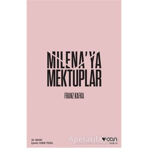 Milena’ya Mektuplar - Franz Kafka - Can Yayınları