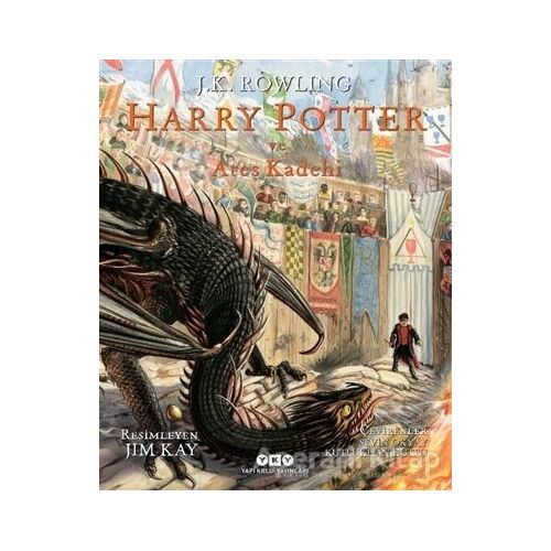 Harry Potter ve Ateş Kadehi 4 (Resimli Özel Baskı) - J. K. Rowling - Yapı Kredi Yayınları