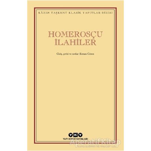 Homerosçu İlahiler - Kolektif - Yapı Kredi Yayınları