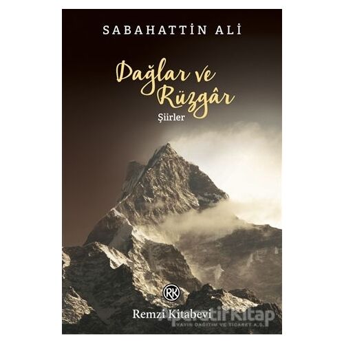 Dağlar ve Rüzgar - Sabahattin Ali - Remzi Kitabevi